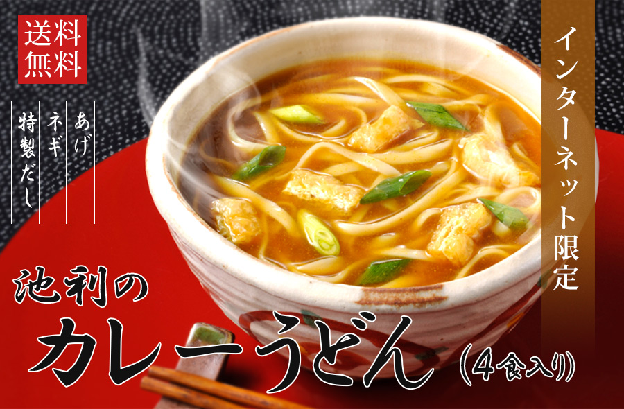 カレーうどん4食入り
