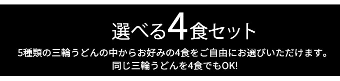 選べるうどん5品セット