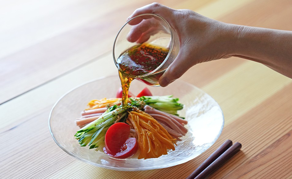 そうめん冷やし中華