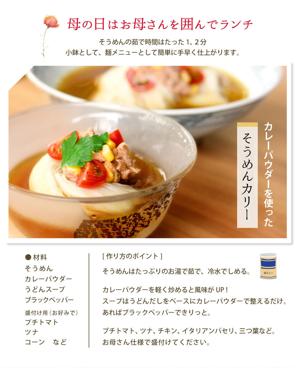 そうめんカリー