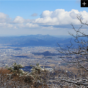 葛城山からの眺め写真